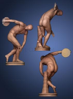 3D model Discobolos of Myron (STL)